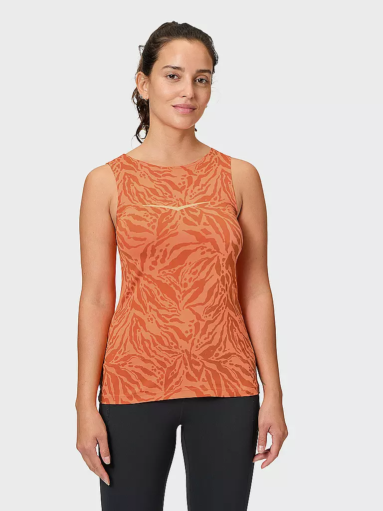 VENICE BEACH | Damen Fitnesstank Enny | orange