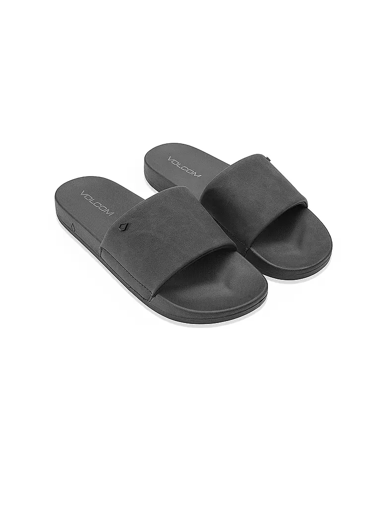 VOLCOM | Damen Badepantoffeln Volcation Slide | schwarz