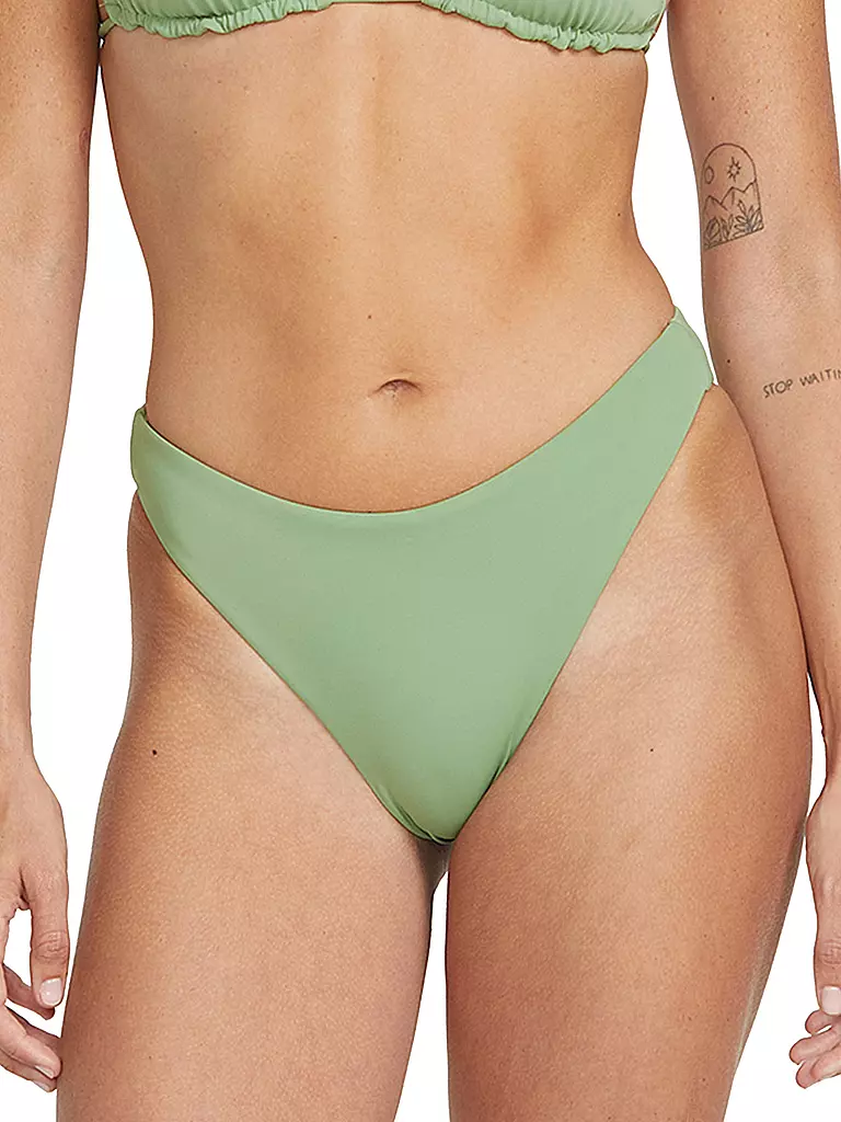 VOLCOM | Damen Bikinihose Simply Seamless Skimpy | hellgrün