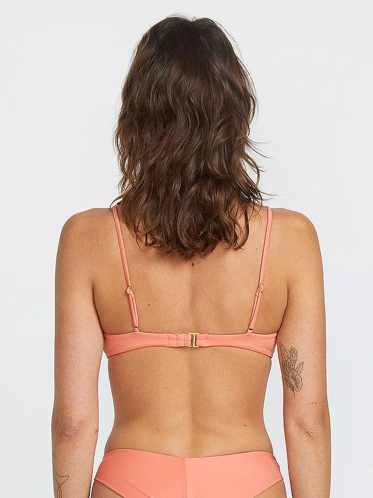 VOLCOM | Damen Bikinioberteil Simply Seamless | koralle