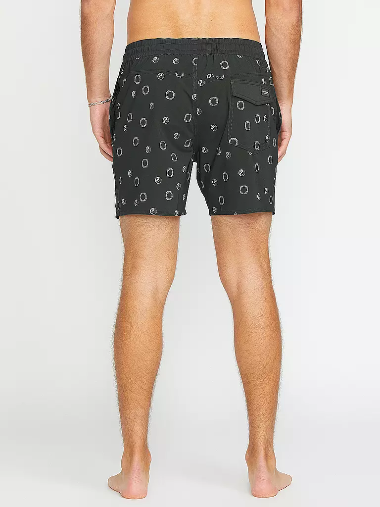 VOLCOM | Herren Badeshort Lido Print Trunk 16 | olive