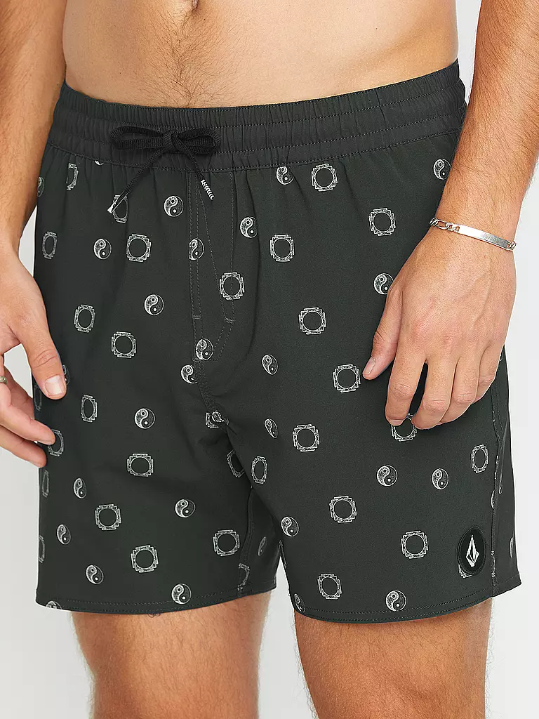 VOLCOM | Herren Badeshort Lido Print Trunk 16 | grau