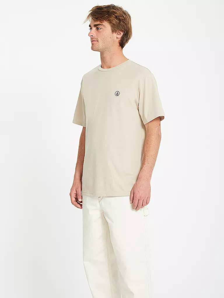 VOLCOM | Herren Beachshirt Circle Blanks | beige