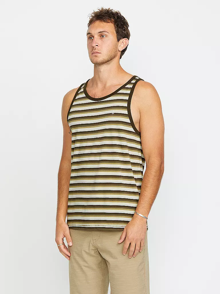 VOLCOM | Herren Beachtank Level Stone | beige